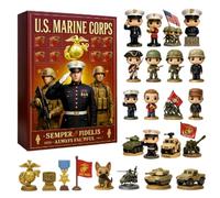 Advent Calendar 2025 with 24 Surprises, Holiday Countdown Calendar for Kids & Adults, Fun Family Christmas Decoration (VV)