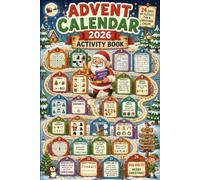 Advent Calendar 2026 Activity Book: 24 Days of Puzzles, Riddles & Brain Teasers for Adults and Kids. The Perfect Christmas Countdown Gift