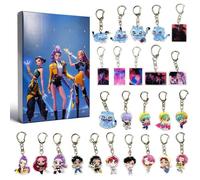 Advent Calendar, 24 Pieces Rumi/Mira/Zoe, Anime Keychain, Advent Calendar, Christmas Calendar, Gift for Women CALENDRIER DE L'AVENT