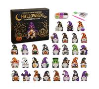Advent Ornaments | Rhinestone Craft Kit Handmade Gnome Keychain | Calendar