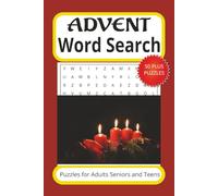 Advent Word Search Puzzle Book: Word Searches with Easy to Read Words about Advent, Yuletide and more ¦ 6 x 9 inches, 110 pages ¦ 50+ puzzles. Gift for Vacations Holidays and Free Times