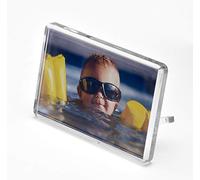 Adventa Lot de 500 aimants Photo avec Support Transparent en Plastique StayClear pour Impression 45 x 70 mm