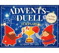 Adventsduell für Paare: Das besondere Adventskalender-Spielbuch - 24 Spiele für Zwei voller Spaß, Lachen, kleiner 1-gegen-1 Duelle und Weihnachtsstimmung