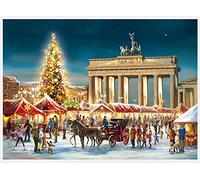 Adventskalender "Berlin, Brandenburger Tor": Papier-Adventskalender