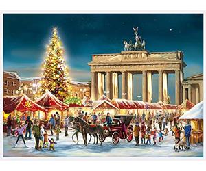 Adventskalender "Berlin, Brandenburger Tor": Papier-Adventskalender