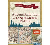 Calendrier de l'Avent des énigmes cartographiques – 24 étapes autour du monde – Naumann & Göbel