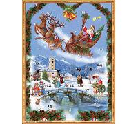 Adventskalender "Der Nikolaus kommt": Papier-Adventskalender