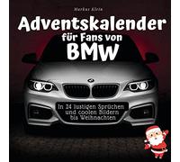 27amigos Calendrier de l'Avent pour fans de BMW – 24 phrases amusantes et images cool