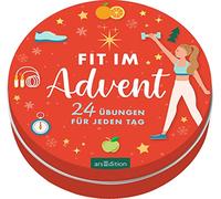 Adventskalender in der Dose. Fit im Advent: 24 Übungen für jeden Tag