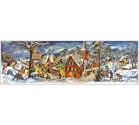 Adventskalender "Kleines Dorf im Winter": Papier-Adventskalender