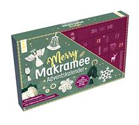 Adventskalender Merry Makramee : Material für 24 Makramee-Projekte. Mit Anleitungsbuch
