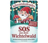 Adventskalender: SOS aus dem Wichtelwald - Wichtel Winnie braucht eure Hilfe! Ein spannendes Weihnachtsmärchen mit 24 kniffligen Rätseln | Herzerwärmendes Geschenk für Mädchen und Jungen