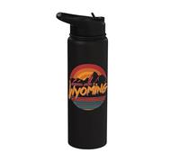 Adventure Awaits in Wyoming Stainless Steel Insulated Water Bottle