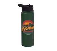 Adventure Awaits in Wyoming Stainless Steel Insulated Water Bottle
