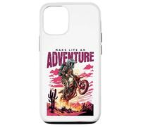 Adventure Dirt Bike Rider mud Road Action Art Coque pour iPhone 12/12 Pro
