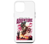 Adventure Dirt Bike Rider mud Road Action Art Coque pour iPhone 12 Pro Max