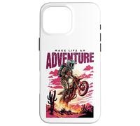 Adventure Dirt Bike Rider mud Road Action Art Coque pour iPhone 16 Pro Max