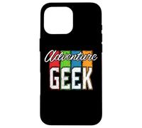 Adventure Geek - Excitant et audacieux Coque pour iPhone 16 Pro Max