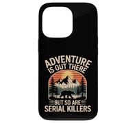 Adventure is Out There Ours de Camping Amusant Nature Vintage Coque pour iPhone 13 Pro