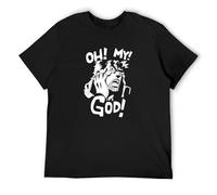 Adventure Joseph Joestar Oh My God T-Shirt Black Mens Tee Unisex Shirt XL