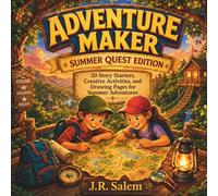 Adventure Maker: Summer Quest Edition: 20 Story Starters, Creative Activities, and Drawing Pages for Summer Adventures