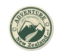 Adventure New Zealand Sticker NZ Kiwi Car Fern Decal
