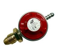 ADVENTURE OUTDOOR SUPPLIES AOS - Régulateur de gaz propane à visser 37mbar - A300i-021 | Basse pression | Débit 1.5kg/h | Queue de tuyau 8mm | Compatible cylindre Calor | Régulateur BBQ/Caravan