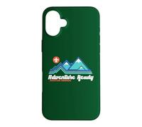 Adventure Ready Scouting America Outdoor Mountains Hiking Coque pour iPhone 16 Plus