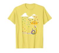 Adventure Time Lady in The Rain T-Shirt, Homme, Citron, L