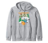 Adventure Time | Merch Officiel Cartoon Network | WBADV02 Sweat à Capuche