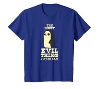 Adventure Time Most Evil Thing T-Shirt, Enfant, Bleu Royal, 12 Ans