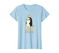 Adventure Time Most Evil Thing T-Shirt, Femme, Bleu Céleste, XXL