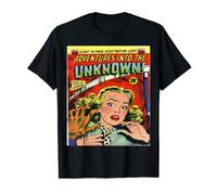 Adventures Into The Inknown Vintage Horror Thriller Comics T-Shirt