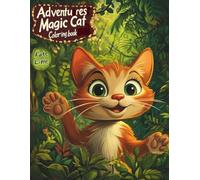 Adventures Magic Cat: Coloring Book