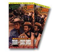 Adventures of Frank and Jesse James [VHS]