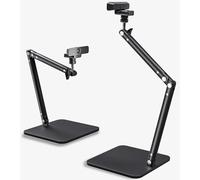 Advenza Support De Caméra pour Webcam, Support De Téléphone Robuste pour Webcam C922 C930e C920S C920 C615 C960 C920x BRIO 4K, Lumière Droite avec Filetage 1/4"