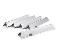 Adviace 66032 Barres de rechange pour Weber Genesis II/LX 300 Series, Genesis II E-310 E-330 E-335 S-310 S-335, plaques chauffantes en acier inoxydable, déflecteur de chaleur pour Weber 66795, 43 cm