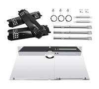 Adviace Pièces de rechange pour Charbroil 463340516 463370519 Gas 2 Grill à charbon, G460-2900-W2 Bouclier thermique pour réservoir de gaz, brûleur et allumage, bouclier thermique, transfert de flamme