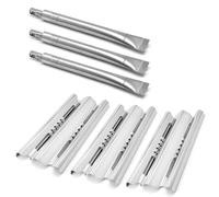 Adviace Pièces de rechange pour grill Broil King Signet 320, 9868-54, 9865-54, Signet 20, 9468-54, Sovereign 90, plaques chauffantes pour barbecue à gaz à 3 brûleurs Broil King Signet 320