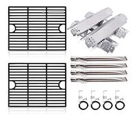 Adviace Pièces de rechange pour grille Nexgrill 4 brûleurs 720-0830H, 720-0783E, 720-0830D, 5 brûleurs 720-088N, 720-0888, grilles en fonte de 43,2 cm, tubes de brûleur, plaques de tente et allumeurs.