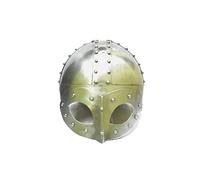 ADVIK Casque viking médiéval pour entreprises, casque norman prêt à la bataille, casque en acier fait à la main, casque de viking, casque de chevalier, taille adulte, casque d'Halloween, cadeau