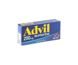 Advil 200mg Boîte de 30 comprimés enrobés