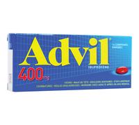 Advil 400mg Ibuprofène 14 Comprimés Enrobés