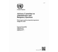 Advisory Committee on Administrative and Budgetary Questions: First Report on the Proposed Programme Budget for 2026