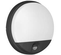 Adviti Agat Modern Applique Murale Exterieur Detecteur de Mouvement 4000K Lampe Detecteur de Mouvement Exterieur 1100 lm Eclairage Exterieur avec Detecteur IP54