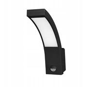 Adviti PIRYT LED 10W Lampe Exterieur Detecteur de Mouvement 800lm IP54 4000K Design Moderne Etanche (noir)
