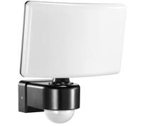 Adviti TOS LED 30W Projecteur Exterieur LED avec Detecteur de Mouvement Exterieur PIR 2200lm IP65 4000K (noir)