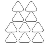 Advokingtap 1/2/4/5/10 joints d'étanchéité pour nettoyeur haute pression Karcher K2 K3 K4, pièce de rechange 9.081-422.0, pince triangulaire en métal (10 pièces)