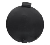 Advokingtap 1 cache œil de remorquage pour pare-chocs arrière pour Mazda 3 Hatchback 2019-2023, capuchon de rechange en plastique noir gauche et droit, garniture extérieure résistante aux intempéries