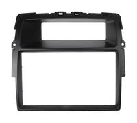 Advokingtap 1 Façade d'autoradio pour Opel Vivaro pour Renault Trafic II pour panneau stéréo double DIN en plastique ABS noir pour kit de mise à niveau du tableau de bord